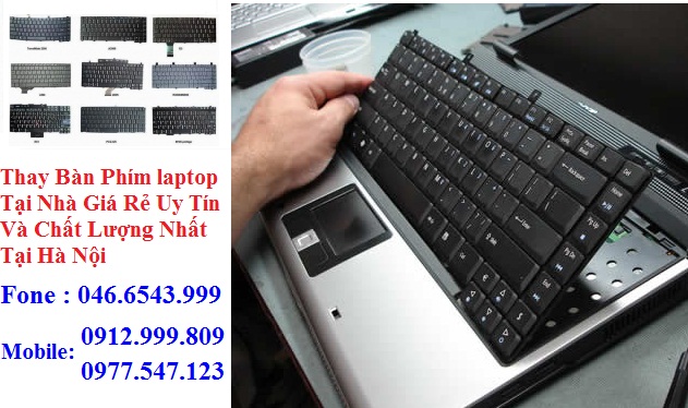 Thay bàn phím laptop