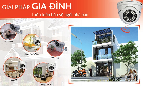 Lắp đặt camera tại nhà giá rẻ chuyên nghiệp